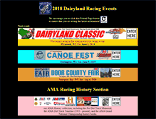 Tablet Screenshot of dairylandclassic.com